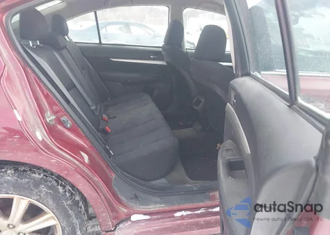 2012 Subaru Legacy 2.5I Premium из США, поврежденный, VIN 4S3BMBC66C3035024